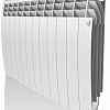 Биметаллический радиатор Royal Thermo BiLiner Bianco 350 (9 секций, с монтажным комплектом и угловыми кранами)