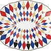 Блюдо Bitossi Abracadabra ABR01095 (ромбы)