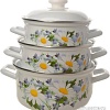 Кастрюля Лысьвенские эмали Ромашковое поле С-124АП2/4