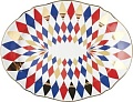 Блюдо Bitossi Abracadabra ABR01095 (ромбы)