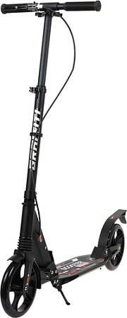 Двухколесный детский самокат Graffiti 1738611 (черный)