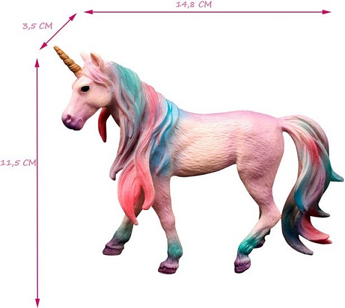 Набор фигурок Masai Mara Мир фэнтези. Семья фиолетовых единорогов MM206-421