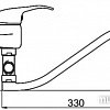 Смеситель Rubineta P-12/G Star (P2GK01)
