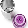 Термокружка 21vek SVM-7012 360мл (серебристый/фиолетовый)