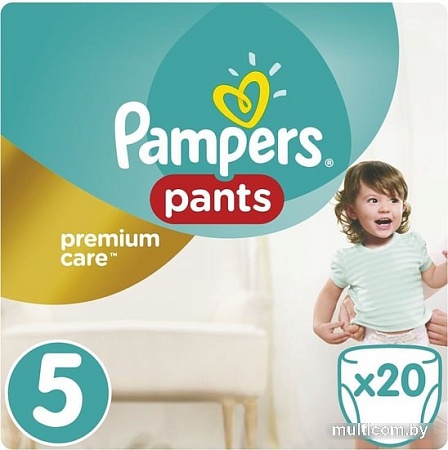 Трусики Pampers Premium Care Pants 5 Junior (20 шт)