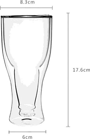 Стакан для воды и напитков Sundays Home HGT-6/10 (350мл)