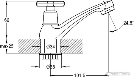 Вентиль Solone JIK15-A102-A