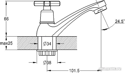 Вентиль Solone JIK15-A102-A