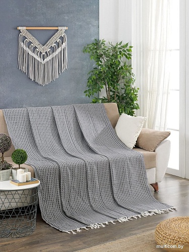 Meteor Devone с бахромой 200x230 (12309 антрацит)