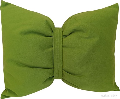 Декоративная подушка Sled Бант 45x35x17 (салатовый)