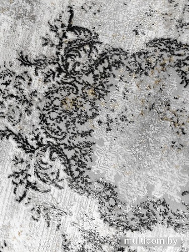 Ковер для жилой комнаты Safyun Liparis LP362-GREY-BLACK-OVAL (1.2x1.7)