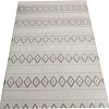 Ковер для жилой комнаты Radjab Carpet Сканди Сизаль Прямоугольник 10926C 12253RK (0.8x1.5, Grii/Krem)