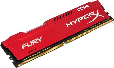 Оперативная память Kingston HyperX Fury 8GB DDR4 PC4-19200 [HX424C15FR2/8]