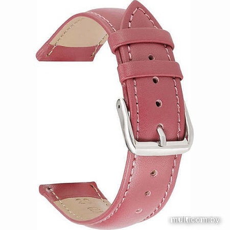 Ремешок Rumi кожаный Dale 18 мм (красное вино)