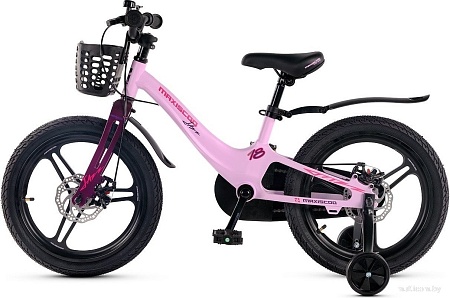 Детский велосипед Maxiscoo Jazz Pro 18 2025 MSC-J1843P (лавандовый матовый, разобранный)