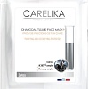 Carelika Маска для лица тканевая Очищающая детокс с древесным углем 23 г