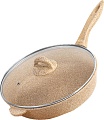 Сковорода Elan Gallery Гармония вкуса 121133 (медовый гранит)
