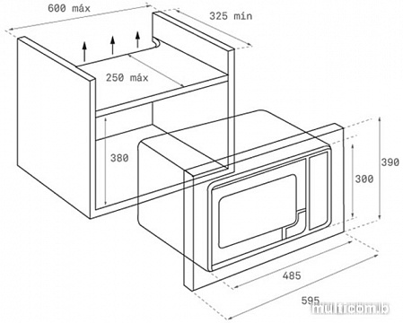 Микроволновая печь TEKA ML 820 BIS WH