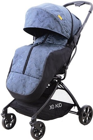 Коляска прогулочная «книга» Xo-kid Asmus (синий)