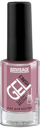 Лак Lux Visage Gel Finish (тон 15 пыльная роза)