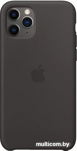 Чехол Apple Silicone Case для iPhone 11 Pro (черный)