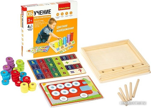 Развивающая игра Bondibon Цветное воображение ВВ4863