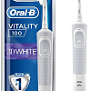 Электрическая зубная щетка Braun Oral-B Vitality 100 3D White D100.413.1 (белый)