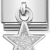 NominatioN Подвеска Звезда с глиттером 331805/02