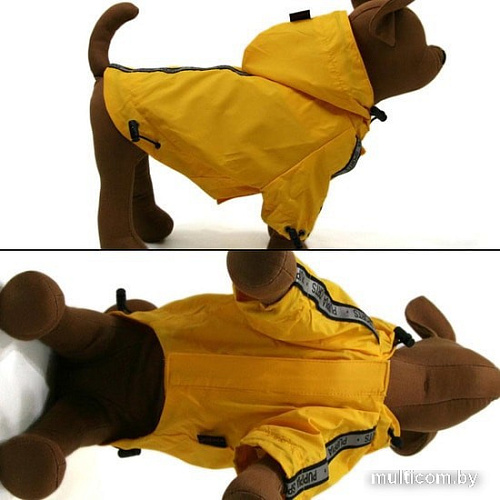 Дождевик для животных Puppia Base Jumper PEAF-RM03-YE-XL (желтый)