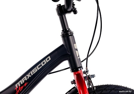 Детский велосипед Maxiscoo Jazz Стандарт Плюс 16 2025 MSC-J1645 (обсидиан)