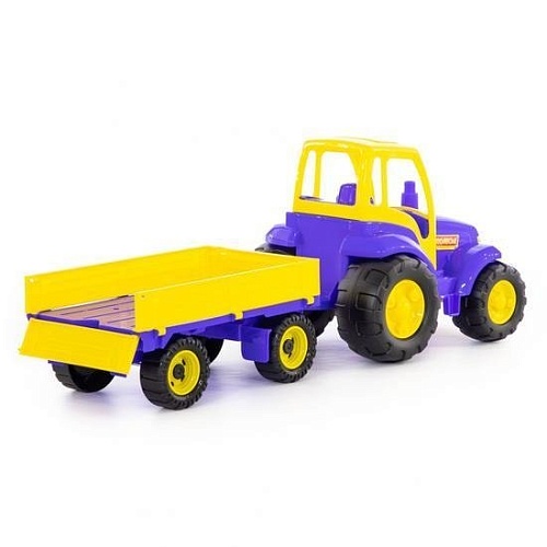 Полесье Чемпион трактор с прицепом 0551