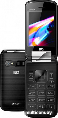 Мобильный телефон BQ-Mobile BQ-2814 Shell Duo (черный)