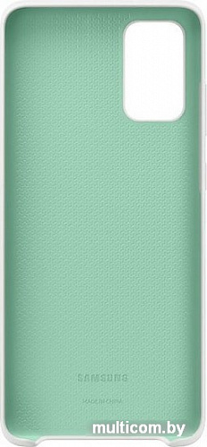 Чехол Samsung Silicone Cover для Galaxy S20+ (белый)