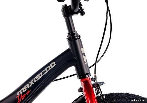 Детский велосипед Maxiscoo Jazz Стандарт Плюс 16 2025 MSC-J1645 (обсидиан)