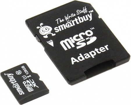 Карта памяти Smart Buy microSDXC Class 10 128GB (SB128GBSDCL10-01)