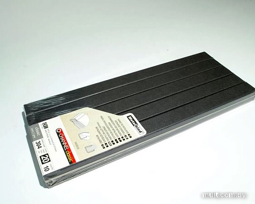 Металлический канал для переплета OPUS Classic 304x20 мм OCH2030410SZA (10 шт, серый)