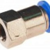 RockForce Фитинг для пласт. трубок 10 мм с внут. резьбой 1/4 RF-SPCF10-02