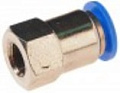 RockForce Фитинг для пласт. трубок 10 мм с внут. резьбой 1/4 RF-SPCF10-02