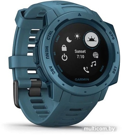 Умные часы Garmin Instinct (синий)