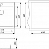Кухонная мойка Granula 5102 (базальт)