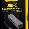 USB-хаб Cablexpert A-CMU3-LAN-01
