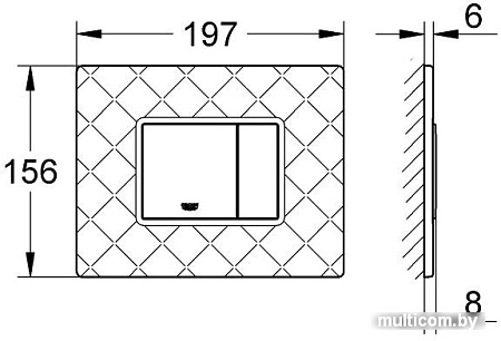 Grohe Skate Cosmopolitan 38913XM0 (бордовый)