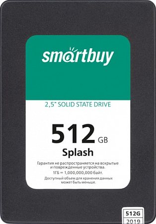 SSD Smart Buy Splash 2019 512GB SBSSD-512GT-MX902-25S3