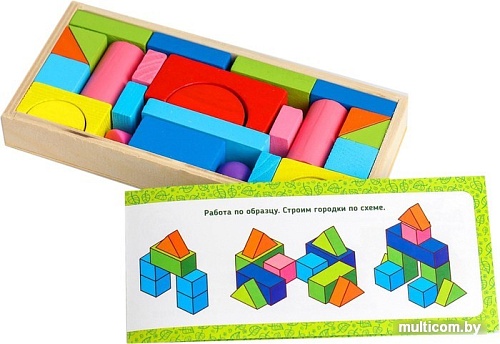 Конструктор/игрушка-конструктор Лесная мастерская Строим город 4482163