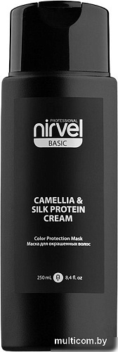 Nirvel Camellia & Silk Protein Cream для окрашенных волос (250 мл)