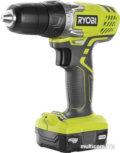 Дрель-шуруповерт Ryobi R12SD-220S 5133005061 (с 2-мя АКБ, сумка)