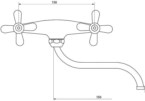 Смеситель Славен О24