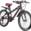 Детский велосипед Novatrack Prime 20 (черный/красный, 2019)