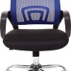 Кресло CHAIRMAN 696 Chrome (черный/синий)