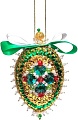 Набор для создания поделок/игрушек Волшебная мастерская Новогодняя шишка. Изумрудная ШП-16